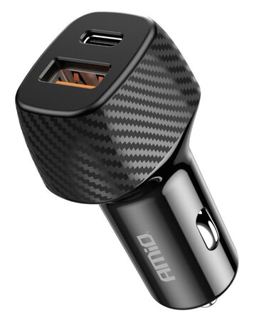 Nabíječka do auta QC+PD 20W USB-A + USB-C