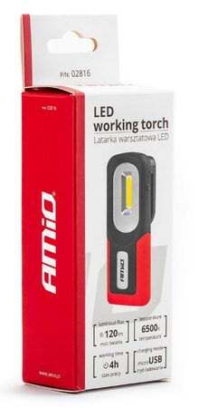 LED pracovní svítilna s magnetem 120lm