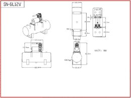Kompresor - vysokotlaký vzduchový systém 6L