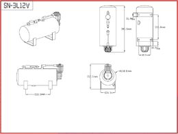 Kompresor - vysokotlaký vzduchový systém 3L