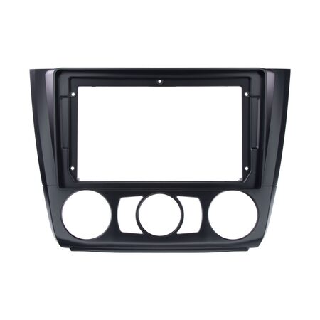 Redukce pro 9" autorádio BMW 1 (2007-2013) s manuální klimatizací