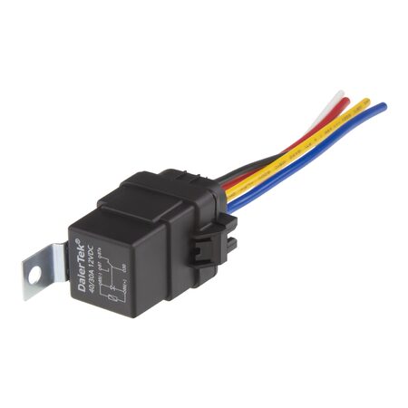 PŘEPÍNACÍ relé 12V, PROFI vodotěsné s paticí