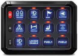 Multipřepínač 12/24V, 12-kanálový, 80A