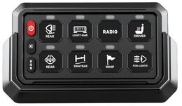 Dálkově ovládaný spínač 12/24V, 8-kanálový, 60A