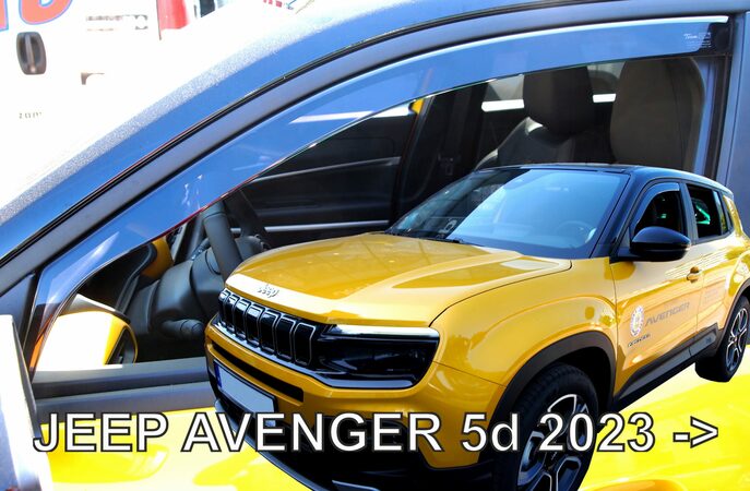 Ofuky oken - Jeep Avenger 5D r.v. 2023->, přední