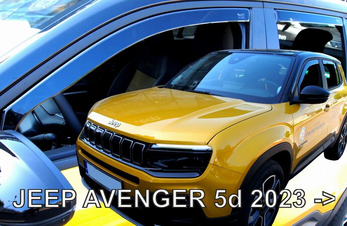 Ofuky oken - Jeep Avenger 5D r.v. 2023-> (+zadní)