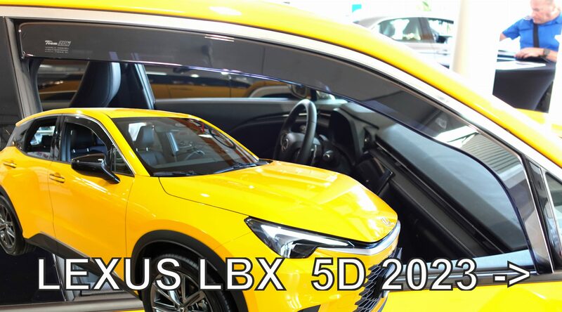 Ofuky oken - Lexus LBX 5D r.v. 2023->, přední