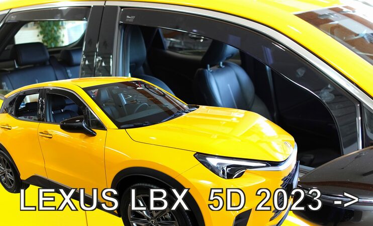 Ofuky oken - Lexus LBX 5D r.v. 2023-> (+zadní)