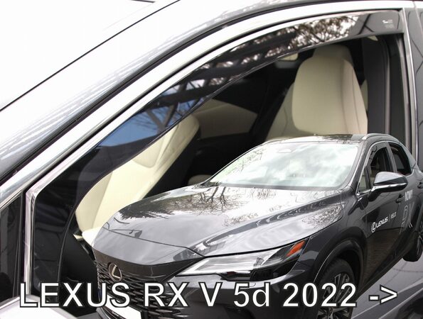 Ofuky oken - Lexus RX 5D r.v. 2022->, přední