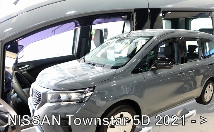 Ofuky oken - Nissan Townstar 5D r.v. 2021-> (+zadní)