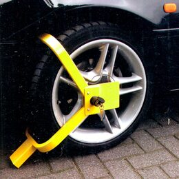 Botička na auto - zámek kola 13-15" trojramenný