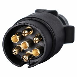 Zástrčka 7pin plastová 12/24 V