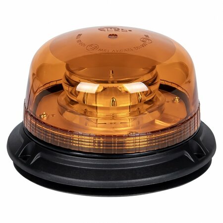 PROFI LED maják 12-24V 36LED, oranžový magnet ECE R65