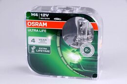 Autožárovky Osram H4 Ultra Life 3x delší životnost