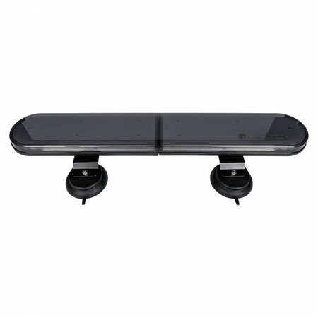 Profi LED světelná rampa oranžová, magnetická  600x100x45mm homologovaná, R65 R10 - černá