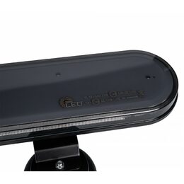 Profi LED světelná rampa oranžová, magnetická  600x100x45mm homologovaná, R65 R10 - černá
