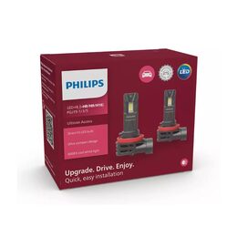 LED autožárovky H8/H9/H16, 12V, 20W PHILIPS Ultinon Access 2500 - 2ks