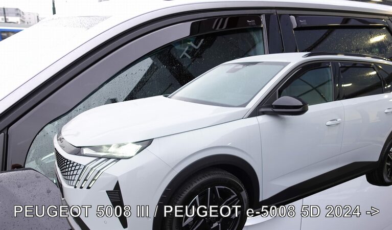 Ofuky oken - Peugeot 5008 5D r.v. 2023-> (+zadní)