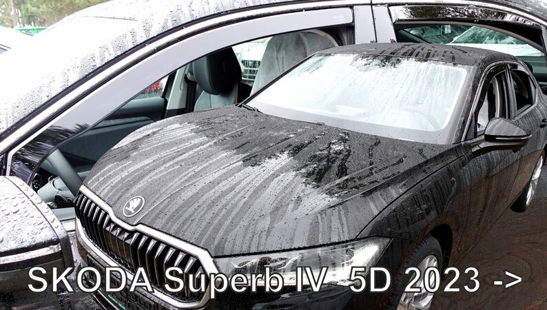 Ofuky oken - Škoda Superb IV 5D r.v. 2024-> (+zadní) ltb