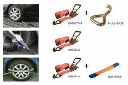 Upínací pás speciální LC 2500 daN 5 t pás 50 mm napínací popruh ODTAHOVKA