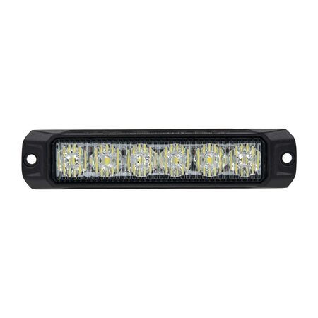 PROFI výstražné LED světlo vnější, bílé, 12-24V, ECE R10