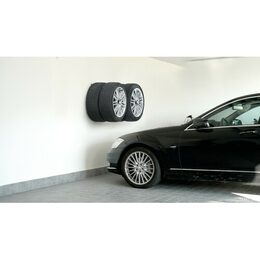 Držáky pneumatik na zeď LAMPA XL X-STRONG - 120kg - 2 ks sklopné