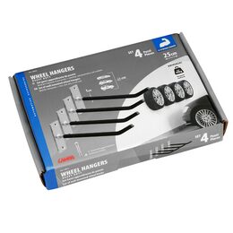 Držáky na pneumatiky na zeď LAMPA X-STRONG - 40kg - 4ks