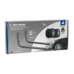 Držáky pneumatik na zeď LAMPA XL X-STRONG - 120kg - 2 ks