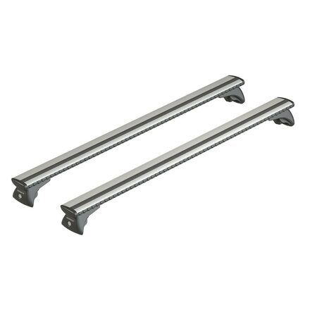 Střešní nosiče NORDRIVE SILENZIO L (128cm) na integrované podélníky