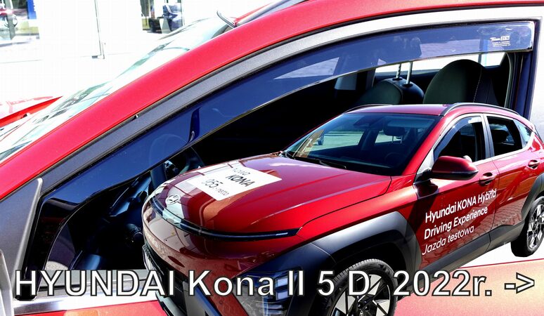 Ofuky oken - Hyundai Kona II 5D r.v. 2022->, přední