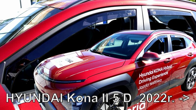 Ofuky oken - Hyundai Kona II 5D r.v. 2022-> (+zadní)