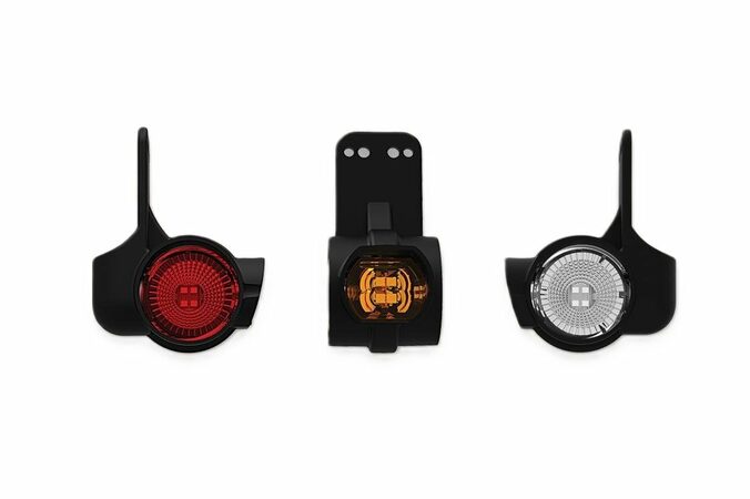 Poziční tykadlo FT-140 W pravé, LED