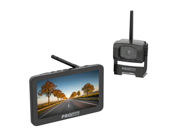 FULL HD bezdrátový kamerový systém  Pro user DRC7040 - 7" LCD + couvací kamera s infra