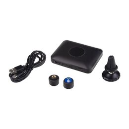 TPMS kontrola tlaku v pneumatice přívěsného vozíku / karavanu 2 externí čidla
