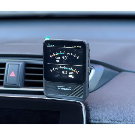 Náklonoměr s bezdrátovým displejem