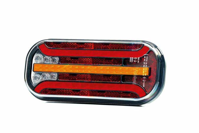 Sdružené světlo FT-230 LED s mlhovkou, bez osvětlení SPZ, FRISTOM