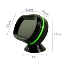 Digitální vnitřní/venkovní teploměr, hodiny a voltmetr