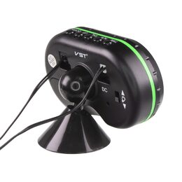 Digitální vnitřní/venkovní teploměr, hodiny a voltmetr