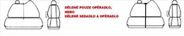Autopotahy OPEL MOVANO B, 3 místa, od r. 2010-2021, AUTHENTIC CARO hnědé
