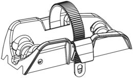 Náhradní objímka na kolo pravá pro 02120