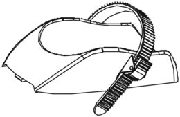 Náhradní objímka na kolo levá pro 02125 a 02126