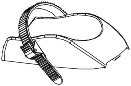 Náhradní objímka na kolo pravá pro 02125 a 02126