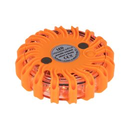 LED výstražné světlo 16LED, oranžové