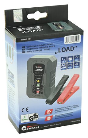 Nabíječka akumulátoru LOAD udržovací 1Amp 6/12V