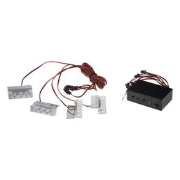 PREDATOR LED do mřížky, 12V, oranžový
