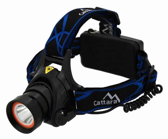 Čelovka Profi LED 400lm (1x XM-L+15x SMD) - voděodolná 