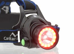 Čelovka Profi LED 400lm (1x XM-L+15x SMD) - voděodolná