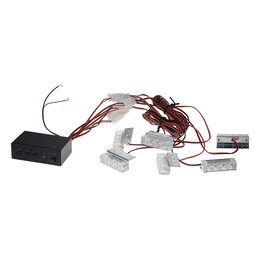 PREDATOR LED do mřížky, 12V, modrý, 12x48x15mm