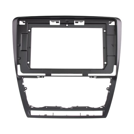 Redukce pro 10" autorádio Škoda Octavia 2008-2013, černá matná