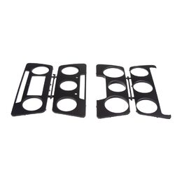 Redukce pro 10" autorádio Škoda Octavia 2008-2013, černá matná